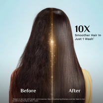Pilgrim Patua & 10X Keratin Smoothening Shampoo For Dry & Frizzy Hair