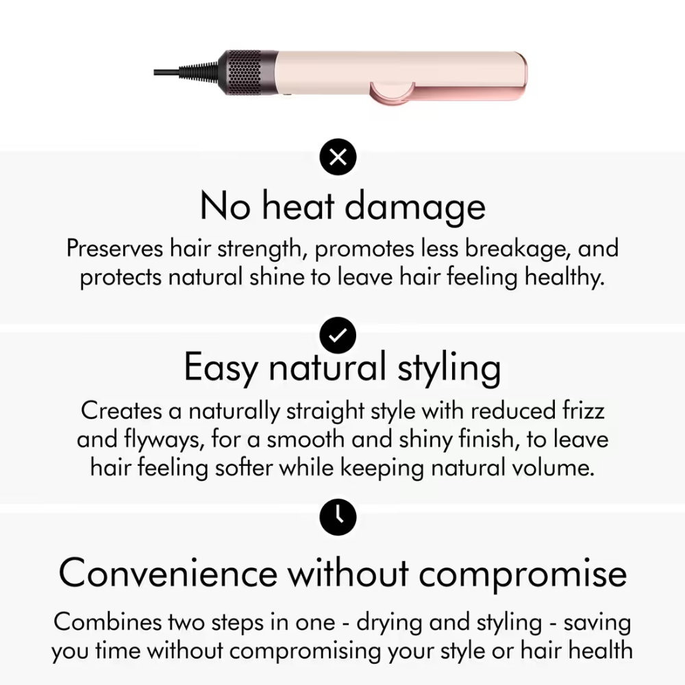 Dyson Airstrait Straightener (Ceramic Pink/Rose Gold)