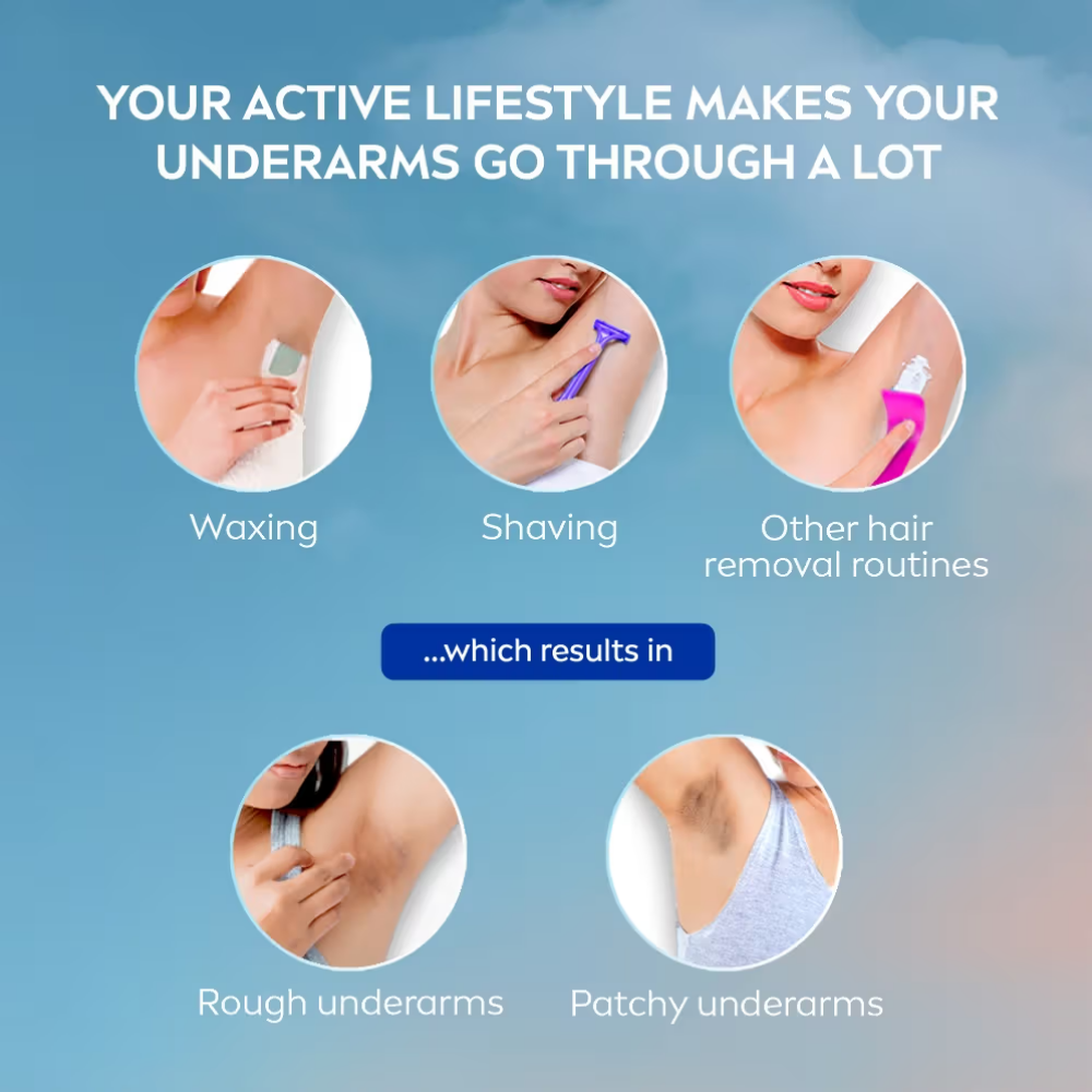 NIVEA Natural Glow Sensitive 72H Deodorant Roll