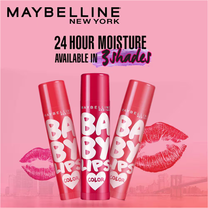 Maybelline New York Baby Lips Color Lip Balm with SPF 11 Up To 24H Moisture