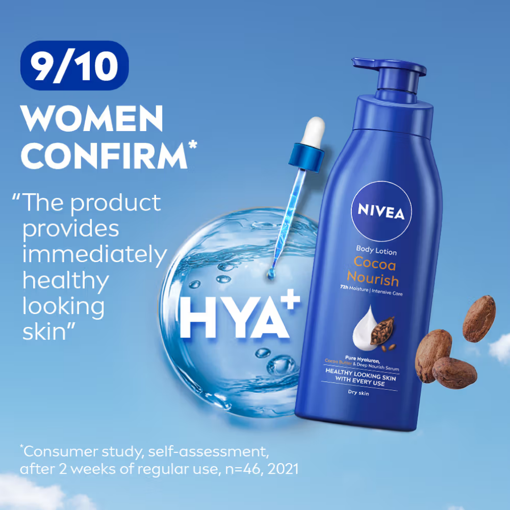 Nivea Cocoa Nourish Oil Lotion