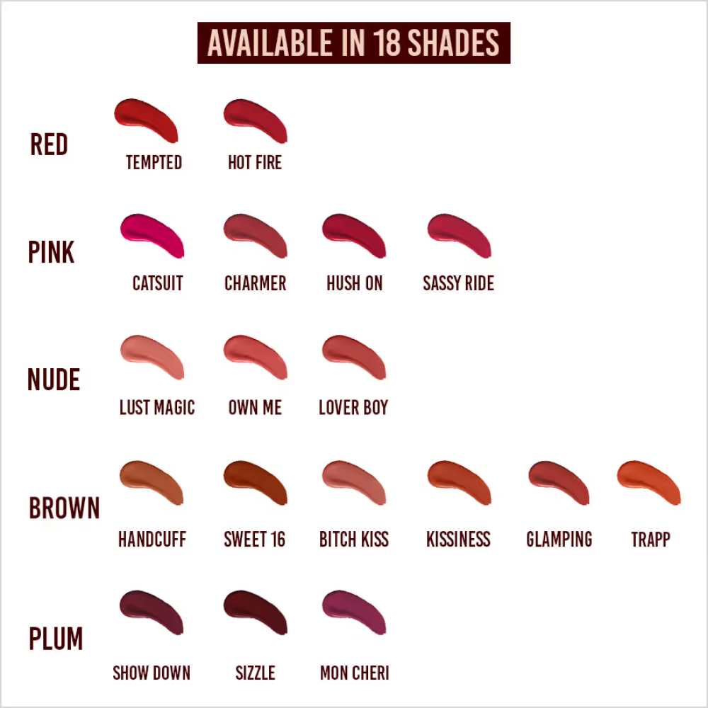 Colorbar Powerkiss Vegan Matte Lipcolor