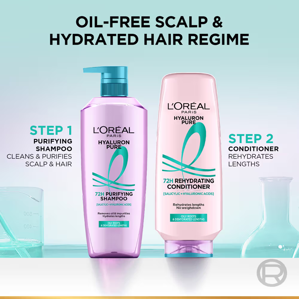 L’Oréal Paris Hyaluron Pure 72H Purifying Shampoo