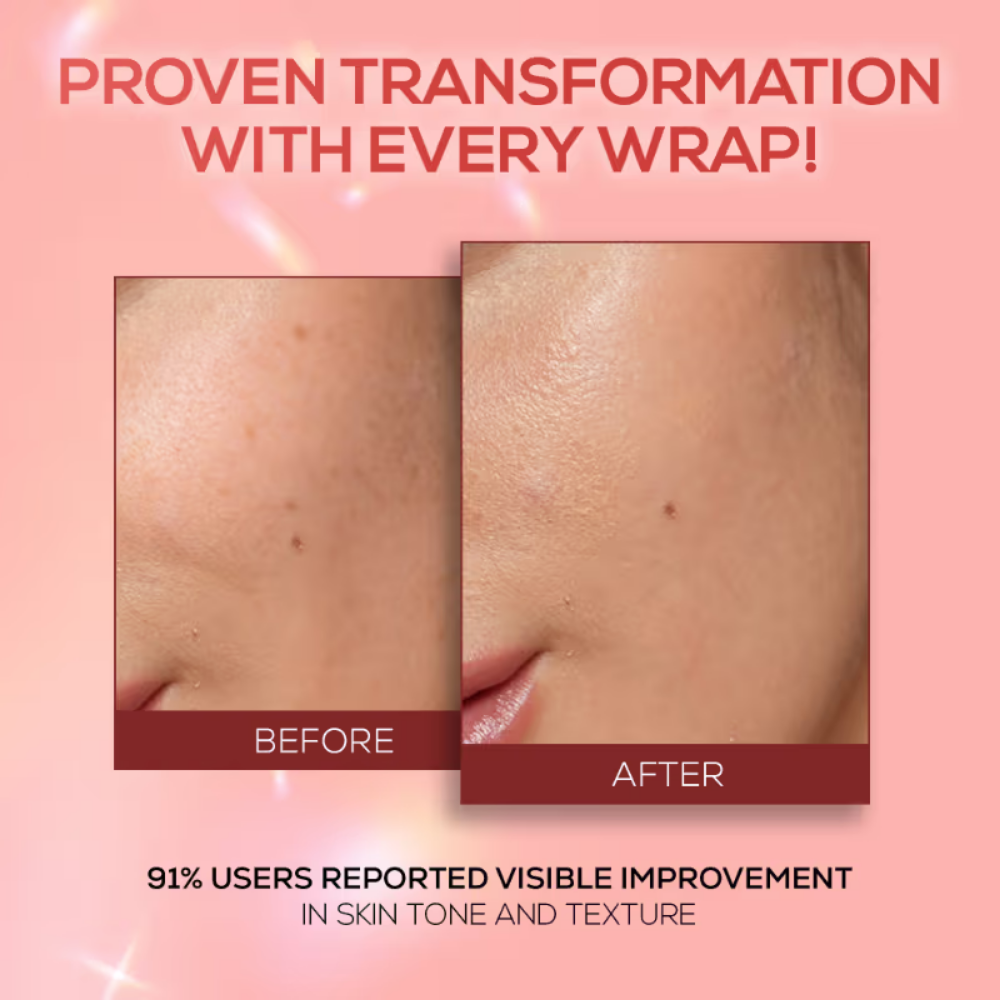RENEE Pink Therapy Collagen Night Wrapping Face Mask For Healthy, Hydrated Skin With Hyaluronic Acid