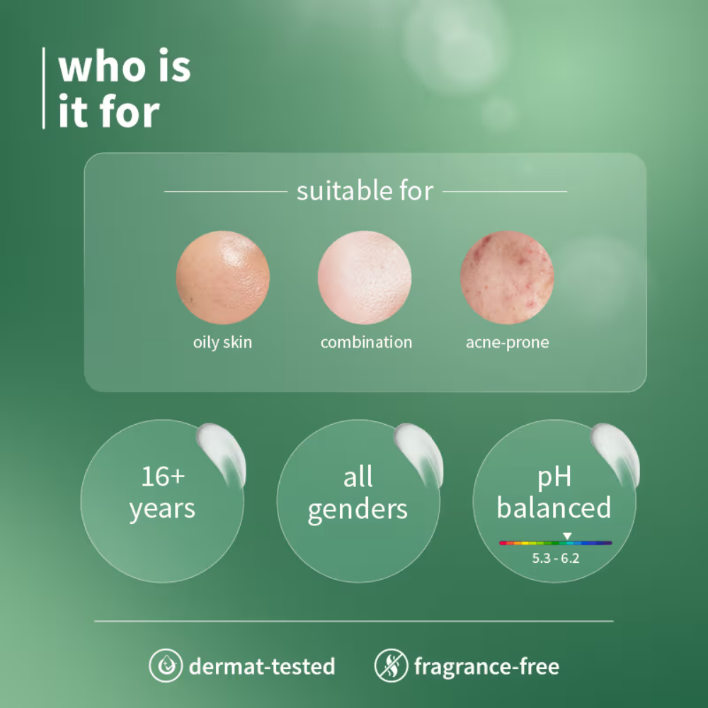 Plum Green Tea & Zinc Super-Matte SPF 50 Sunscreen Gel For Oily, Combination Skin, No White Cast