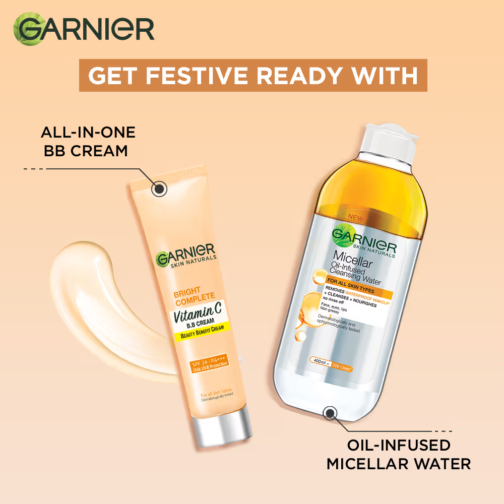 Garnier Skin Naturals Bright Complete Vitamin C BB Cream SPF 24/PA+++ UVA/UVB Protection