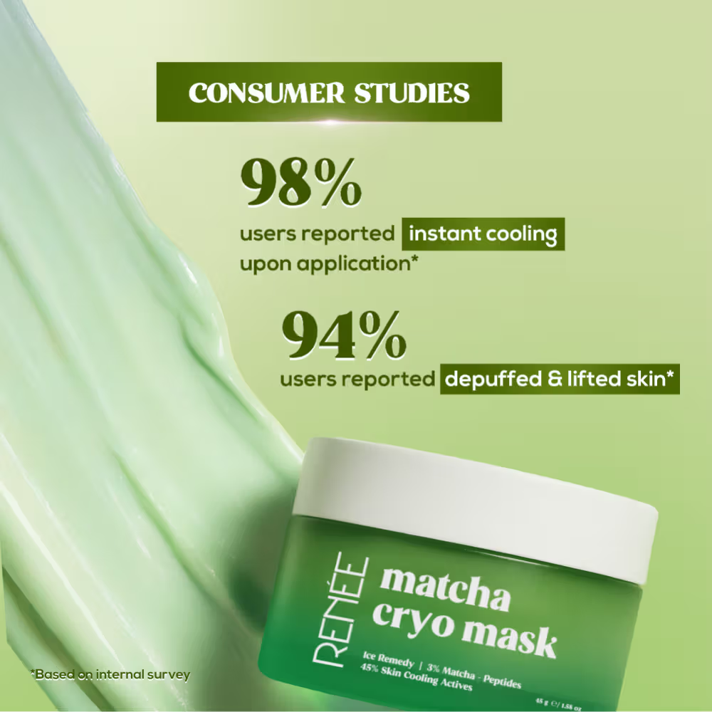 Renee Cosmetics Matcha Cryo Face Cooling Mask