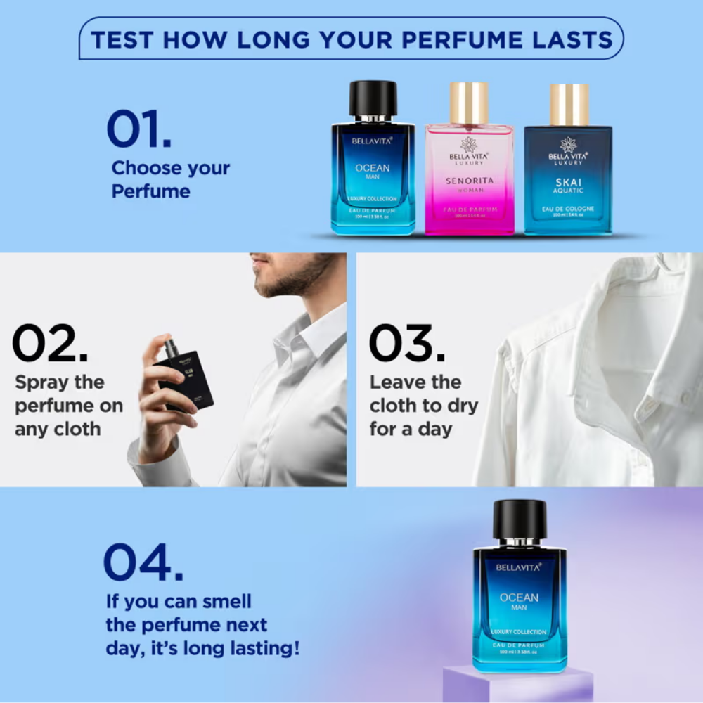 Bella Vita Organic Ocean Man Perfume For Him