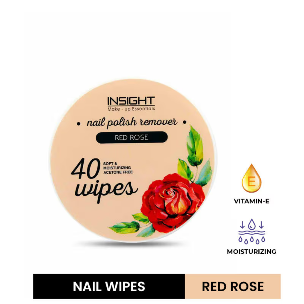 Insight Cosmetics Nail Polish Remover 40 Wipes