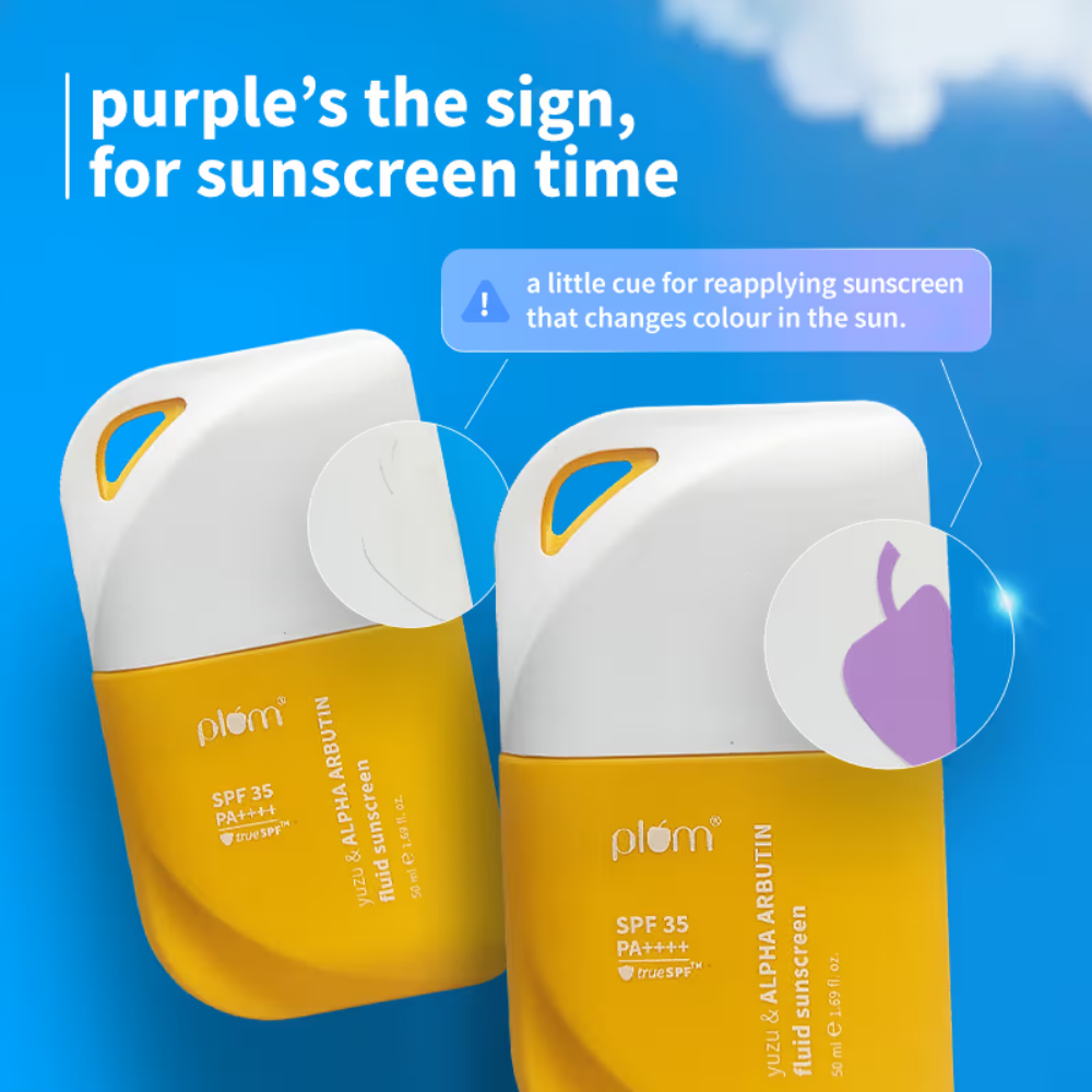 Plum Yuzu & Alpha Arbutin Weightless Fluid Sunscreen 35 PA++++