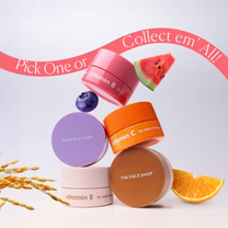 The Face Shop Vitamin Korean Lip Sleeping Mask for Dark, Dry, Pigmented Lips