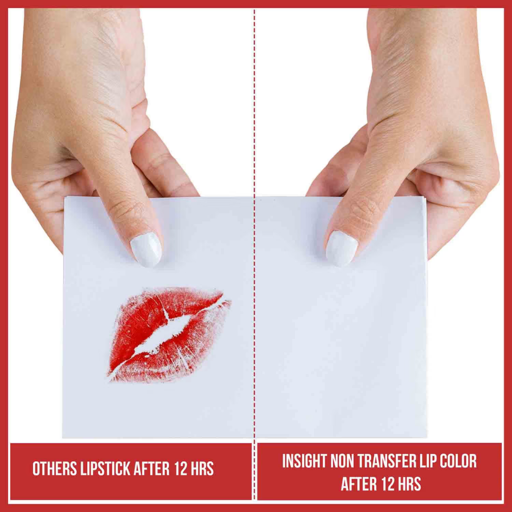 Insight Cosmetics Non-Transfer Lip Color, 12hr Long Lasting Matte Lips, Moisturizing & Light Weight