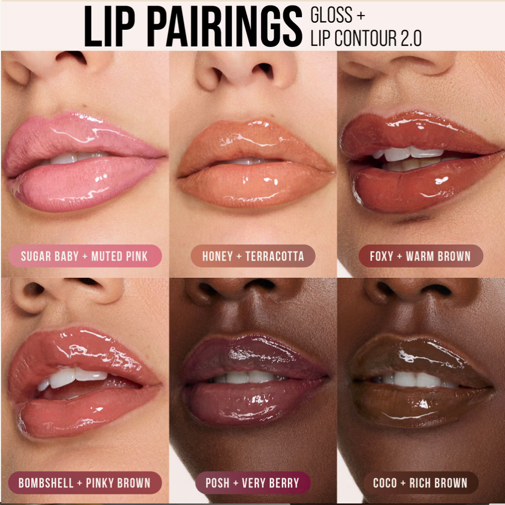 Huda Beauty Faux Filler Extra Shine Lip Gloss