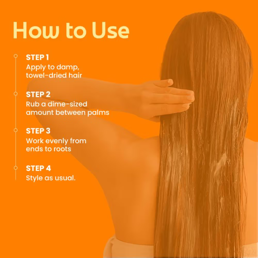 Rivona Naturals 3 In 1 Honey & Oat Hair Milk Leave-In Conditioner + Heat Protectant + Anti-Frizz