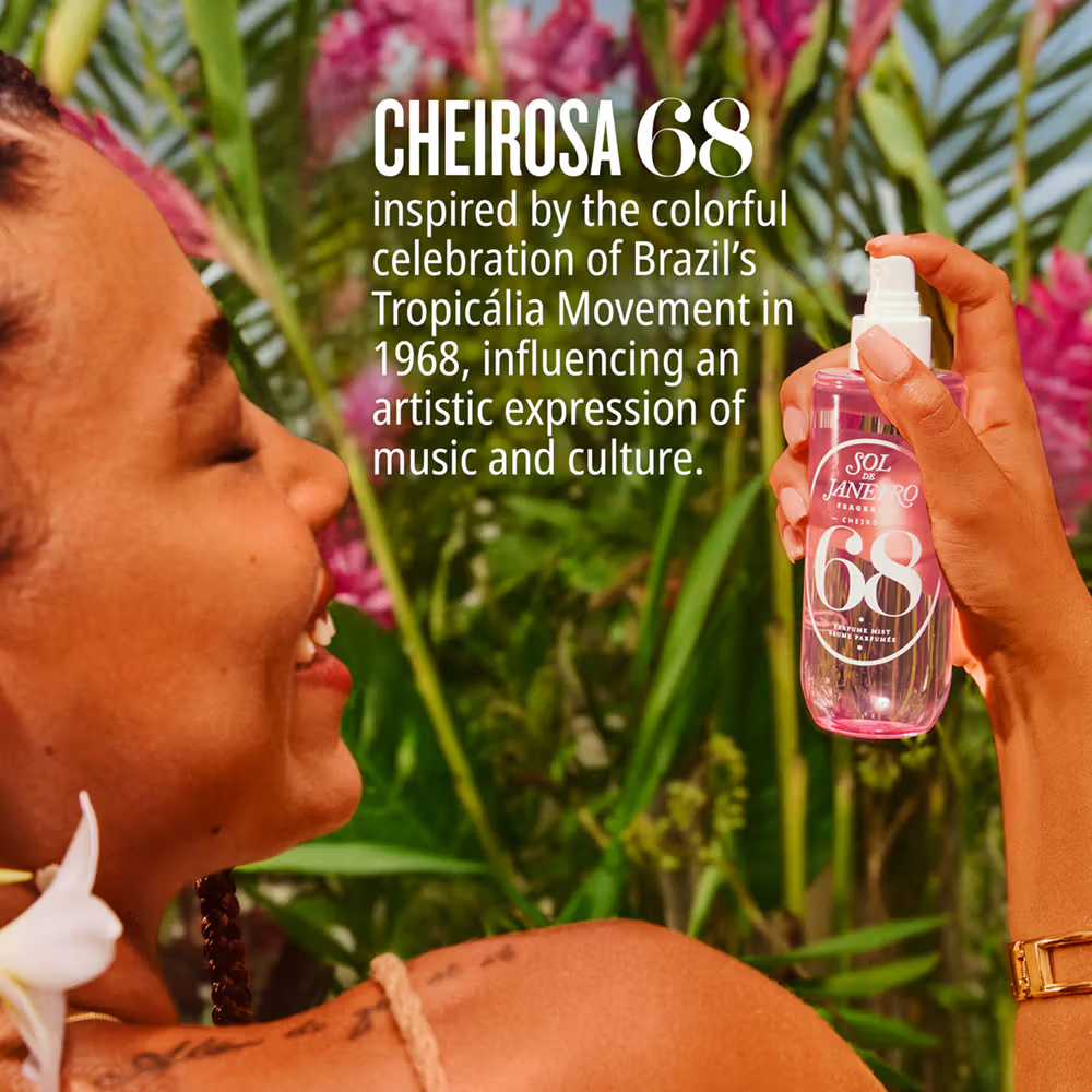 Sol de Janeiro Cheirosa 68 Beija Flor Perfume Mist with Brazilian Jasmine & Pink Dragonfruit
