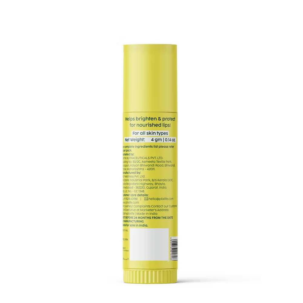 Plix The Plant Fix Pineapple Brightening Lip Balm With SPF 50 PA++