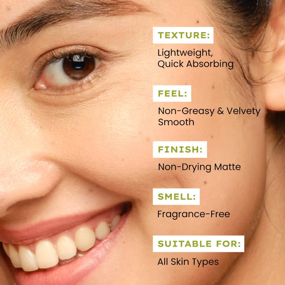 Hyphen Matte Max Velvet Touch Sunscreen SPF70+PA++++ Sweat & Water Resistant 12hr UV Protection