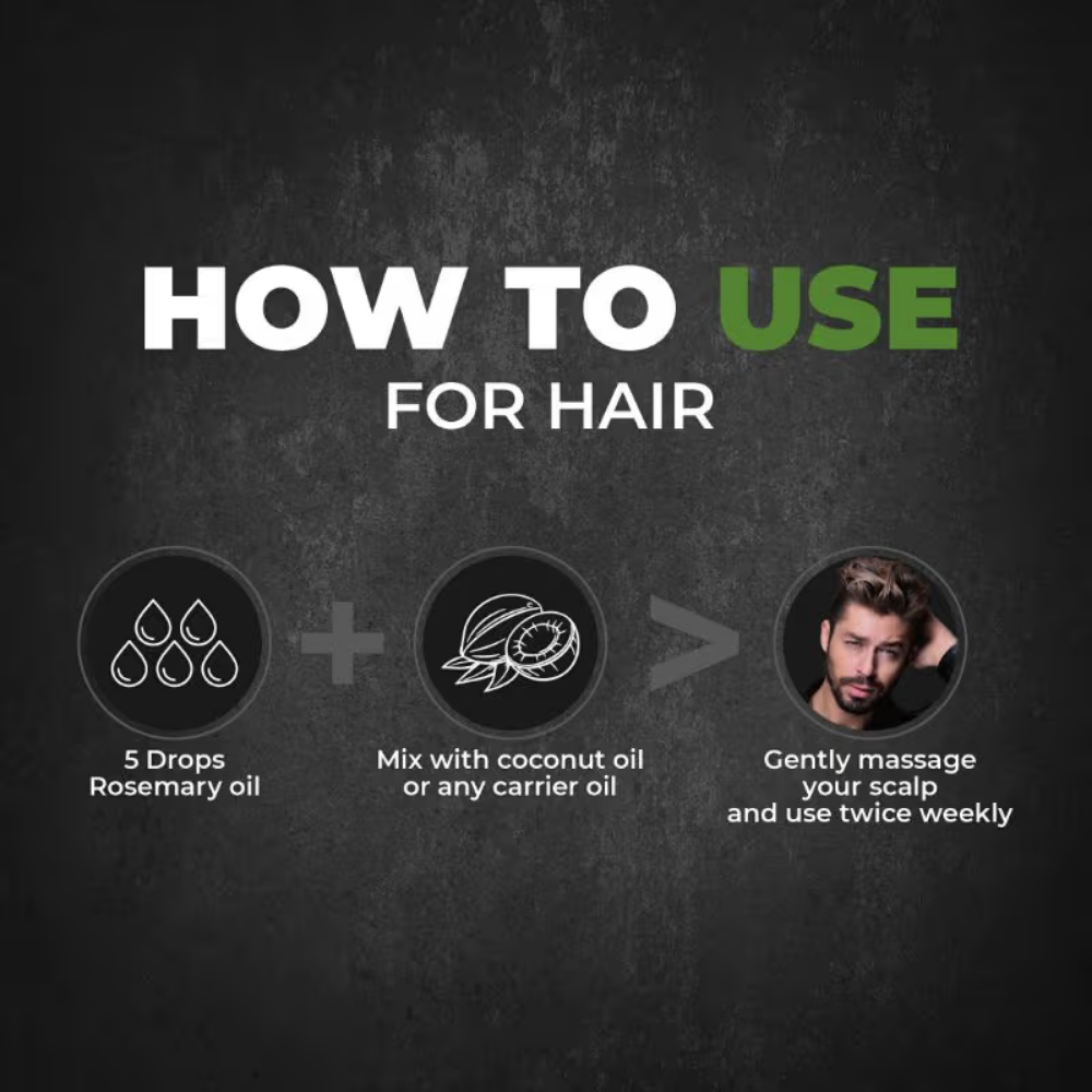 Beardo Rosemary Essential Oil Hair Growth