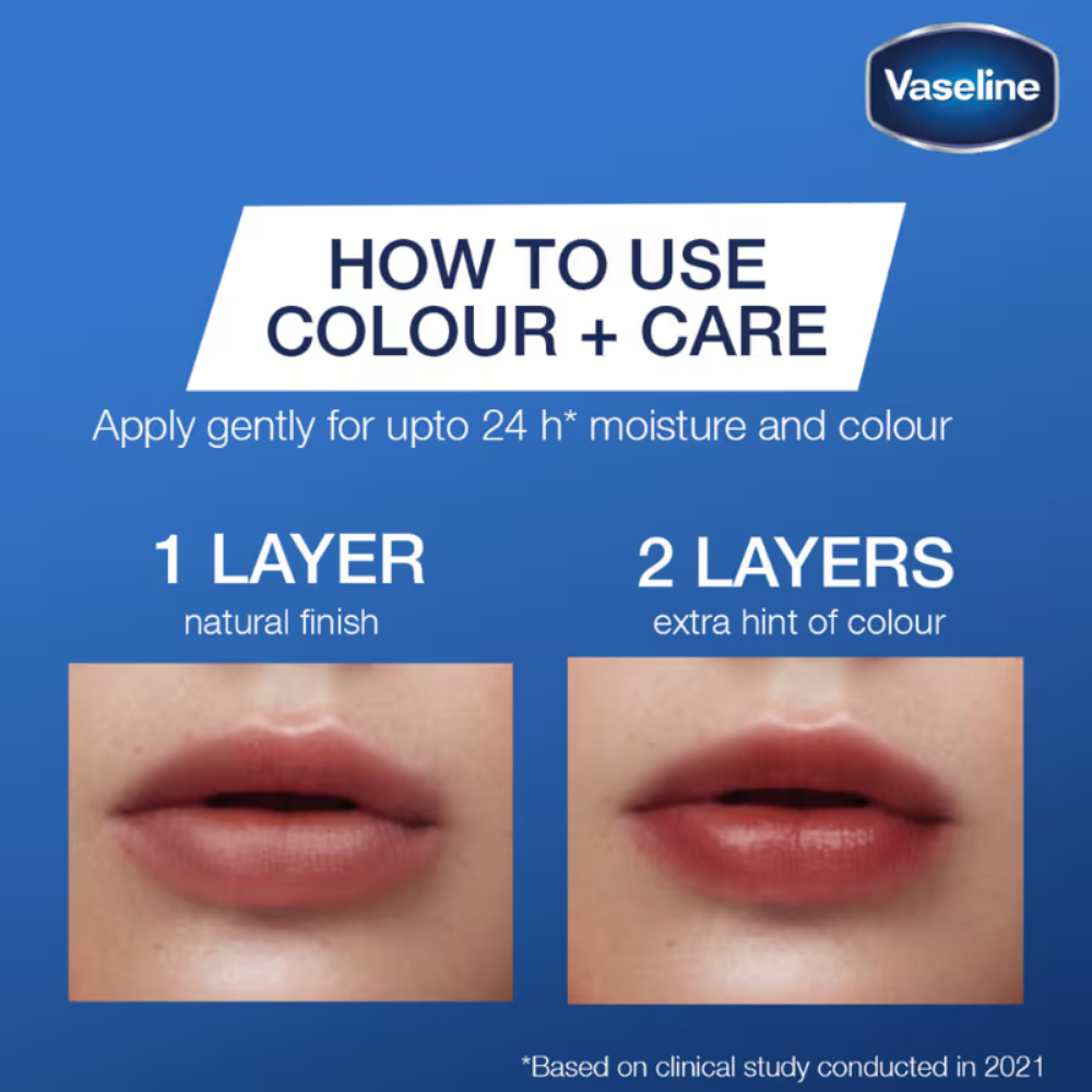 Vaseline Lip Care Colour + Care Tinted Lip Balm Stick