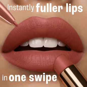 Lakme 9to5 Hya Beach Edit, Lipstick + Liner Duo, SPF 30, Hydrating Matte - Afterhours Red