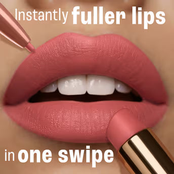 Lakme 9to5 Hya Beach Edit, Lipstick + Liner Duo, SPF 30, Hydrating Matte - Afterhours Red