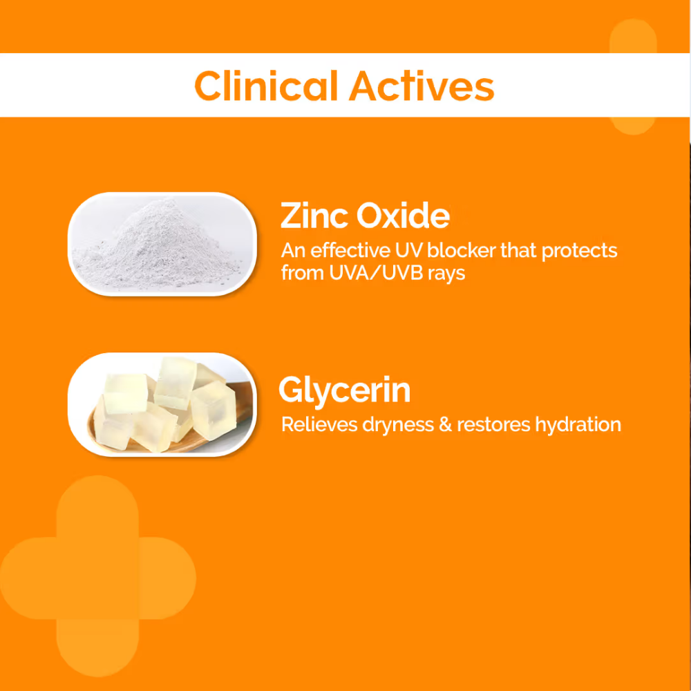 The Derma Co Ultra Light Zinc Mineral Sunscreen With SPF 50 PA+++