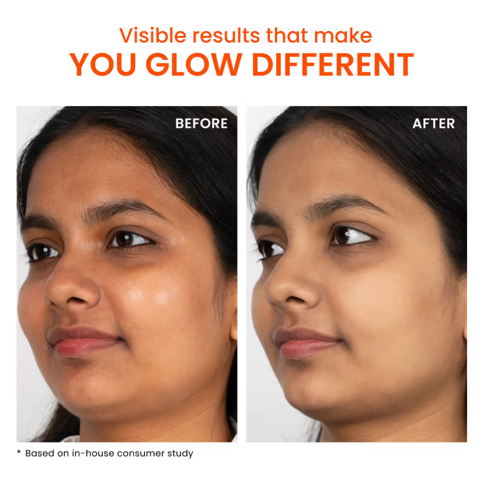 Foxtale SPF 50 Aqua-Gel Lightweight Sunscreen for Oily Skin, In-Vivo Tested PA++++, Matte Finish.