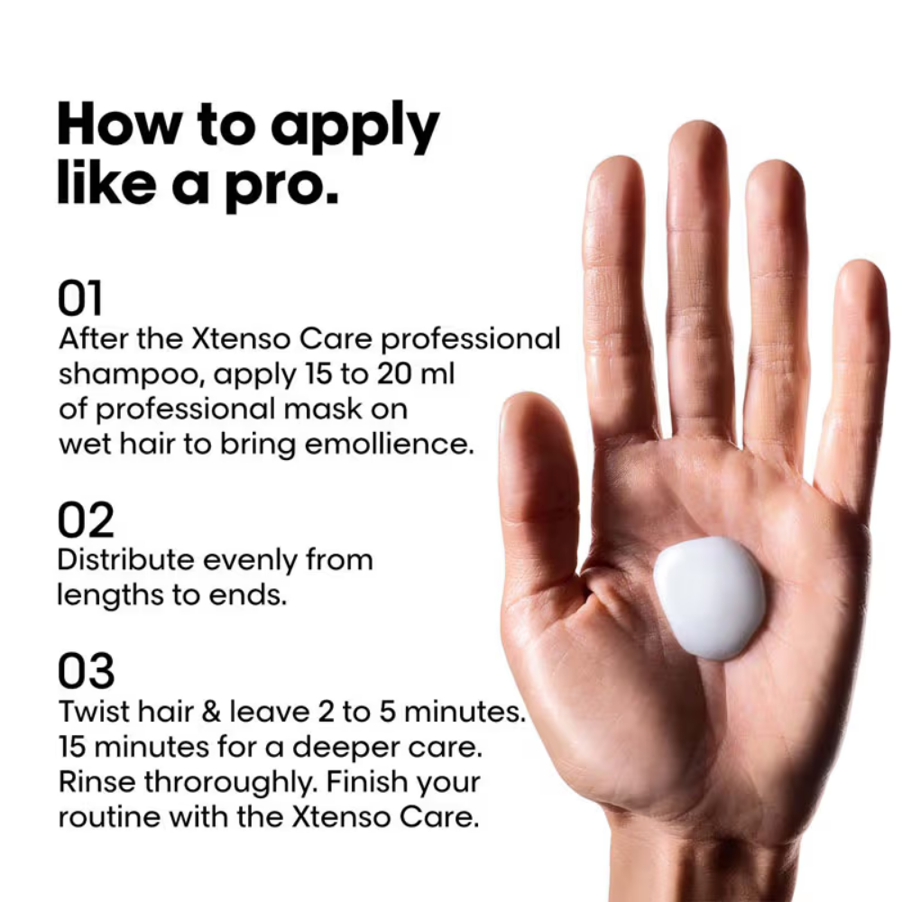 L'Oréal Professionnel Xtenso Care Sulfate Free Hair Care Regime With Shampoo, Masque And Serum