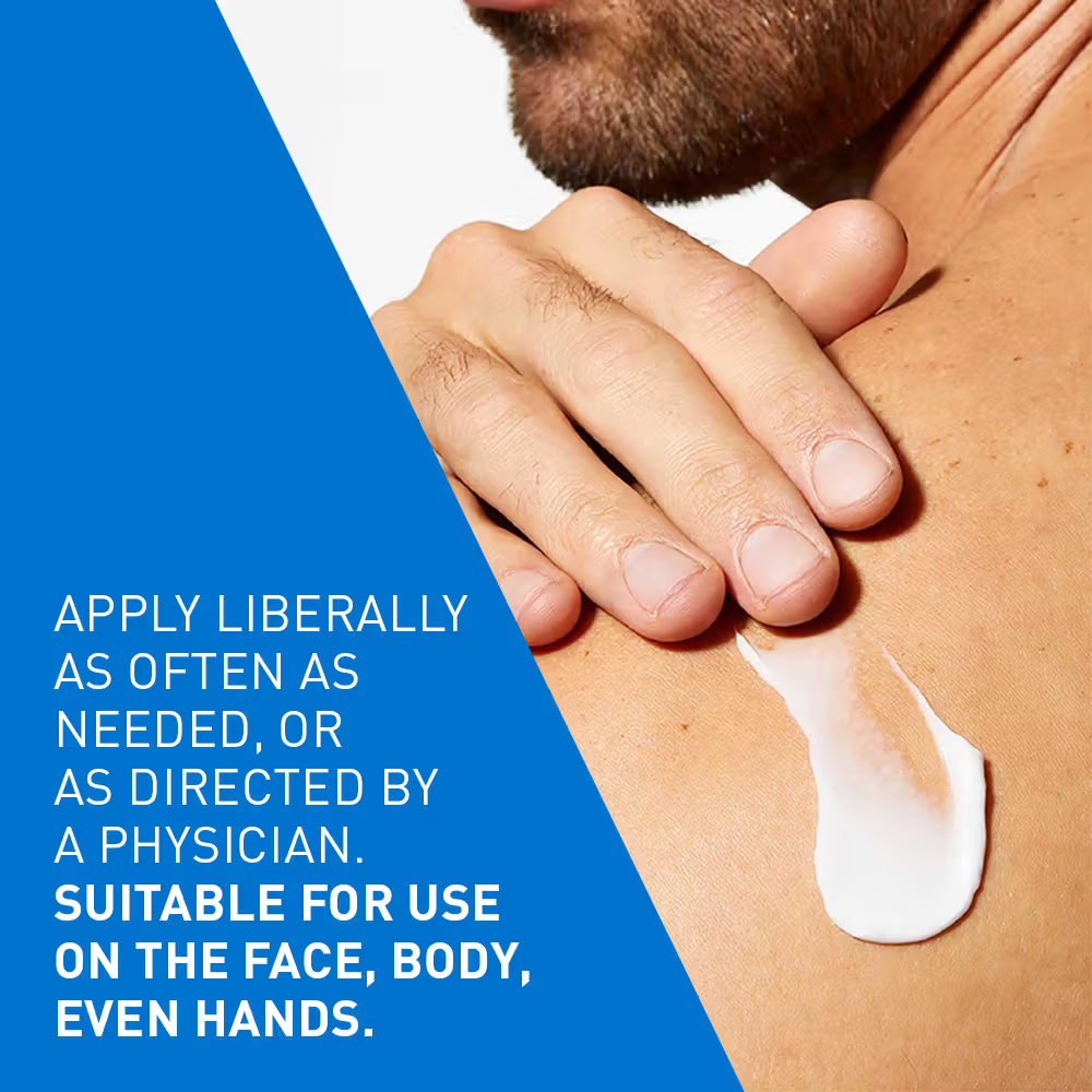 CeraVe Moisturizer Cream For Dry Skin With Ceramides & Hyaluronic Acid For Barrier Repair