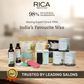 Rica Milk Liposoluable Wax Refill For Sensitive Skin With Glyceryl Rosinate & Natural Beeswax
