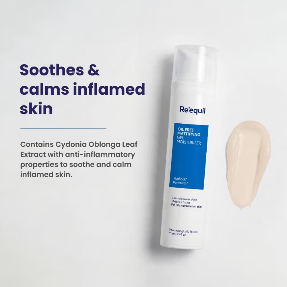 Re'equil Oil Free Mattifying Moisturising Gel