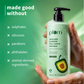 Plum Avocado & Argan Oil Sulphate-Free Shampoo For Frizzy Hair