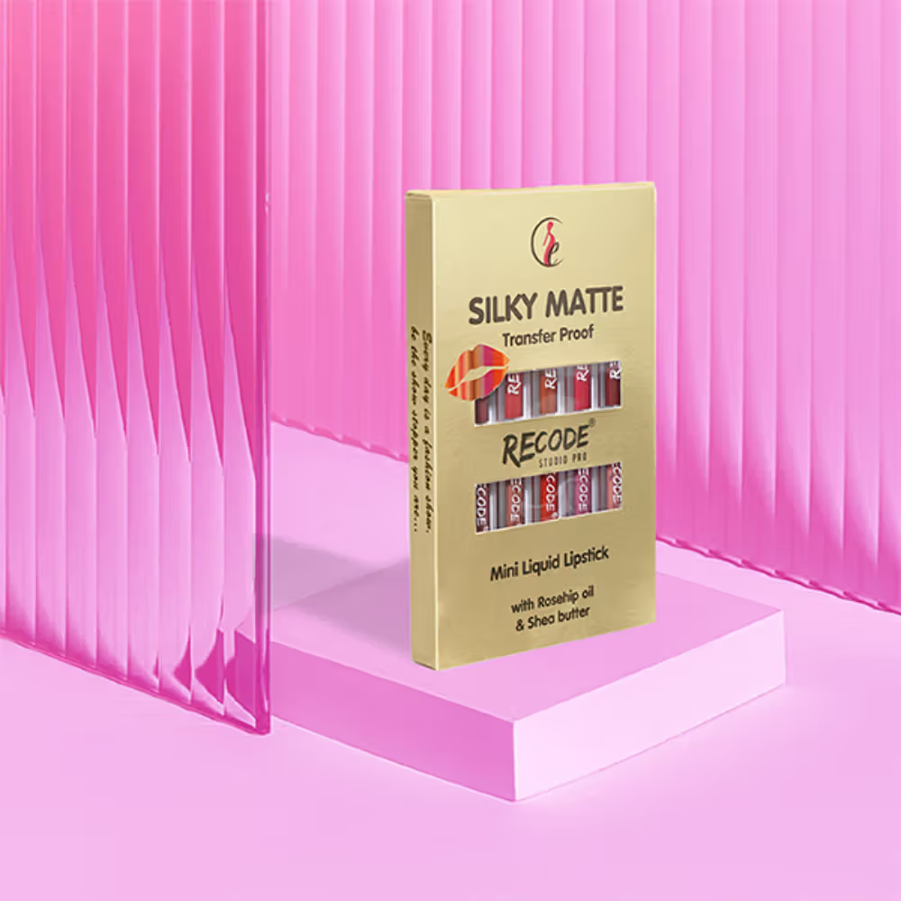 Recode Silky Matte Liquid Lipstick - Pack Of 10