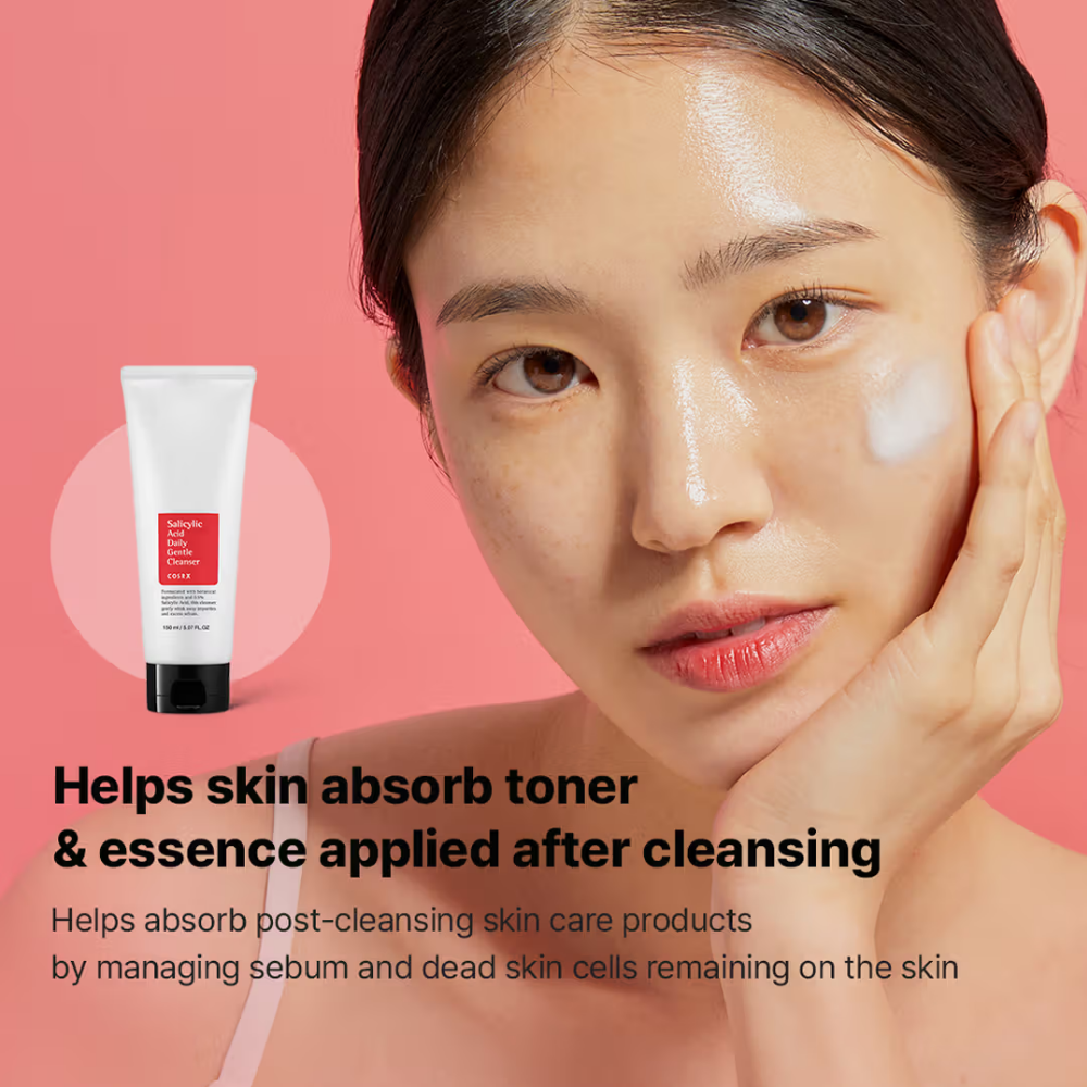 COSRX Salicylic Acid Daily Gentle Cleanser