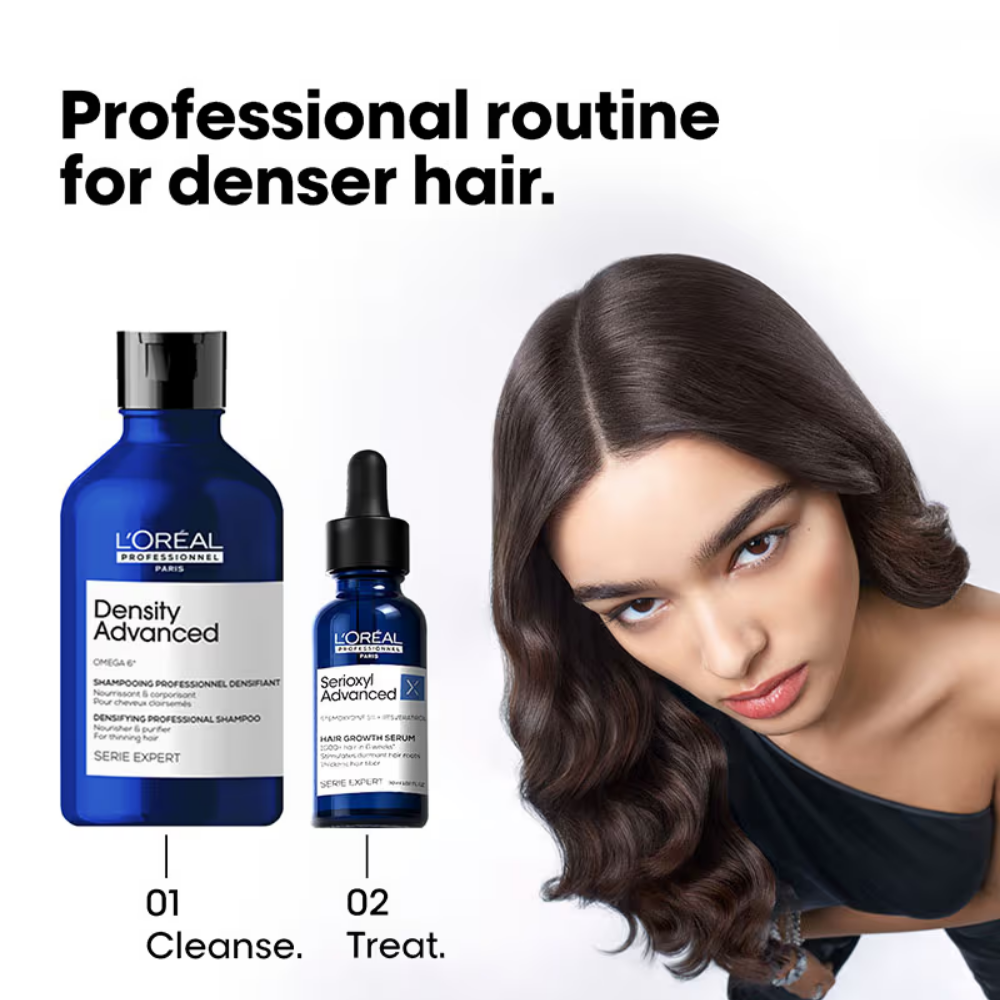L’Oréal Professionnel Serioxyl Advanced Hair Growth Serum, Stemoxydine 5% & Resveratrol