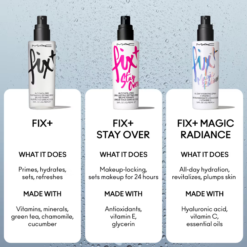 M.A.C Mini Prep + Prime Fix+ (Alcohol Free) Setting Spray