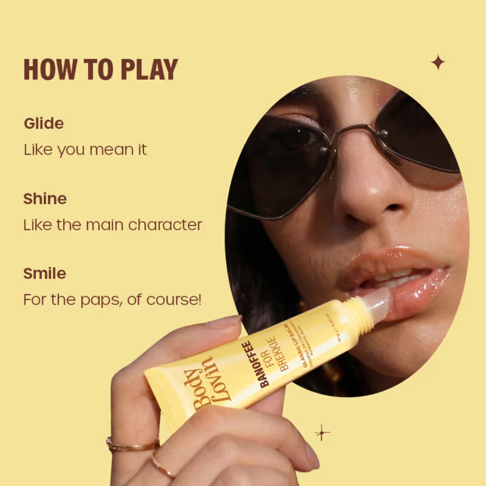 Plum BodyLovin' Banoffee For Brekkie Glassic Lip Balm - Clear Gloss