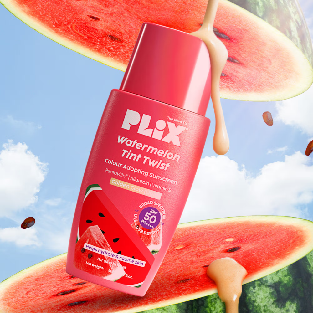 Plix Watermelon Tint Twist Color-Adapting Sunscreen