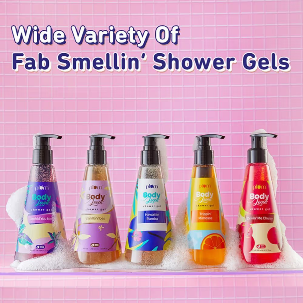 Plum BodyLovin Orchid-You-Not Shower Gel - Fresh Floral Body Wash