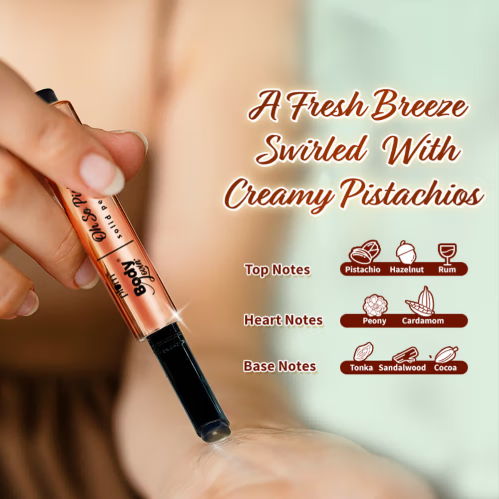 Plum Bodylovin' Oh So Pistachio Solid Perfume Stick