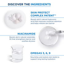 Bioderma Atoderm Creme Ultra-Nourising Moisturising Cream Boosts Hyaluronic Acid, Ceramides