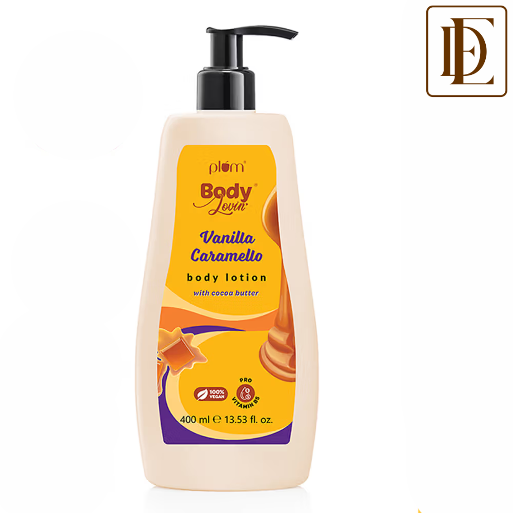 Plum BodyLovin Vanilla Caramello Bestselling Body Lotion for Dry, Normal & All Skin type
