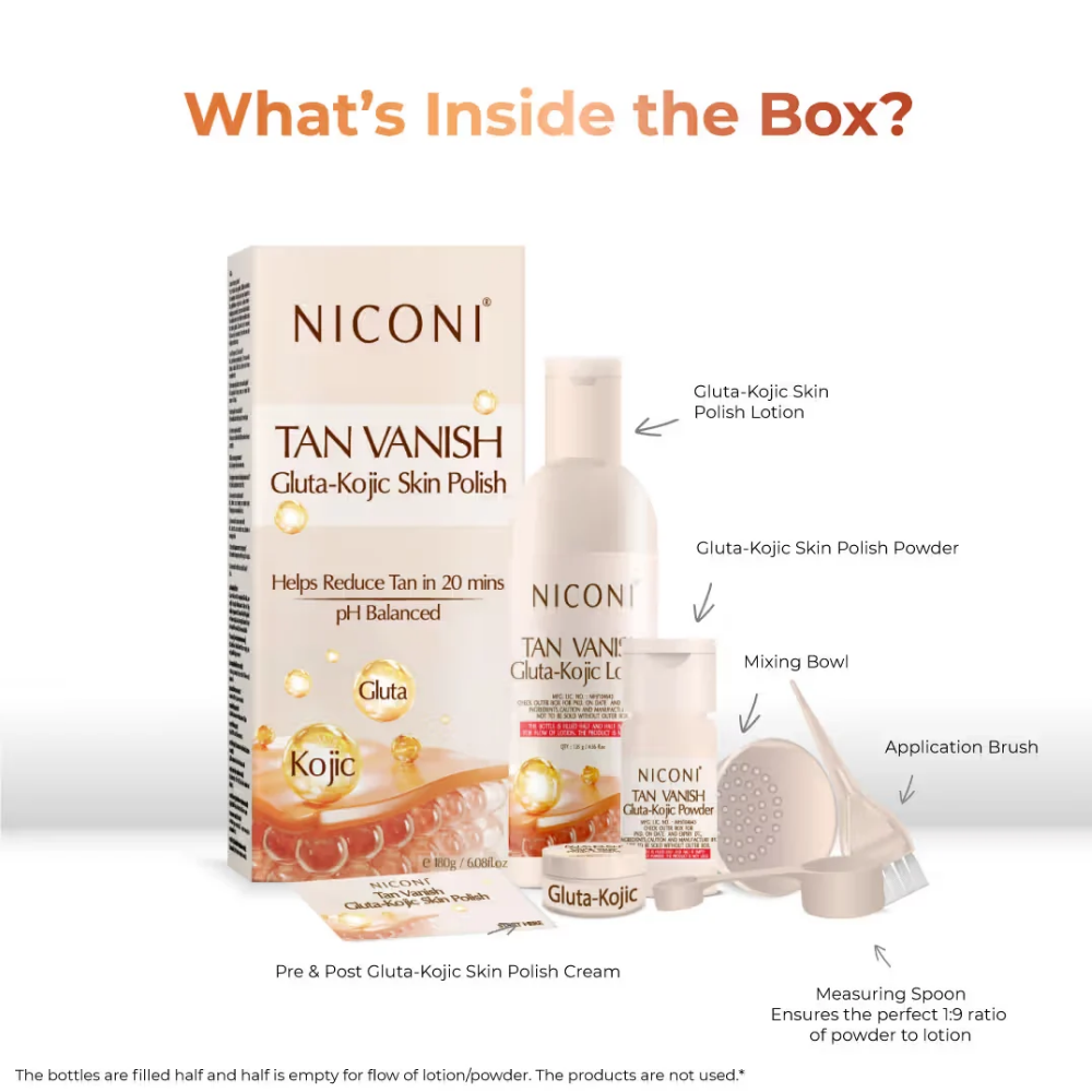 Niconi Tan Vanish Gluta-Kojic Skin Polish