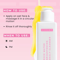 Hyphen Rice Water Brightening Daily Cleanser