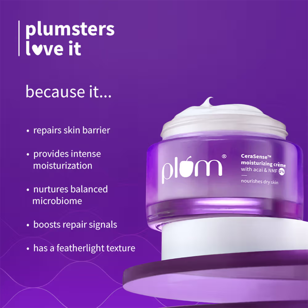 Plum Cerasense Moisturizer for Instant Barrier Repair & 72-Hr Moisturization