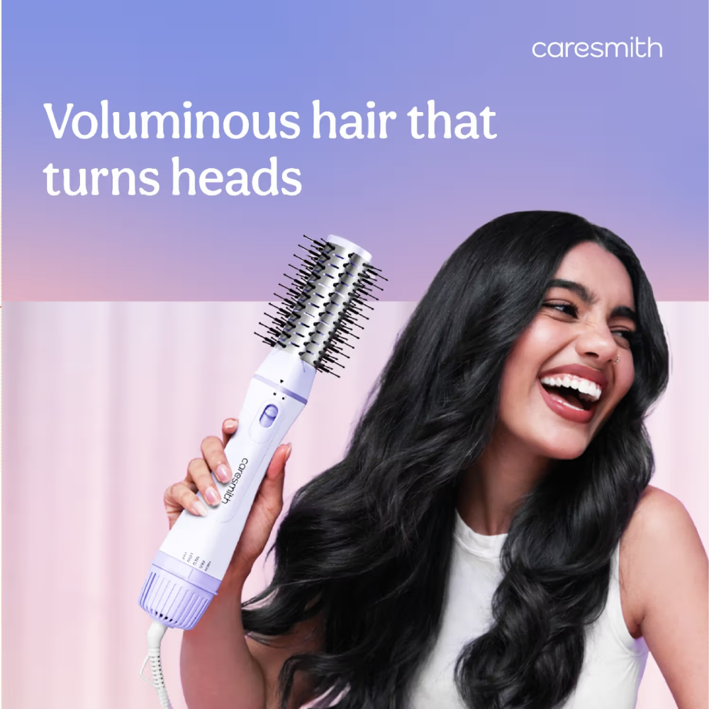 Caresmith Bloom 3-In-1 Hair Volumizer, Straightener And Dryer