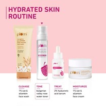 Plum Bulgarian Valley Rose Water Alcohol-Free Spray Toner With Hyaluronic Acid- Hydrates & Refreshes