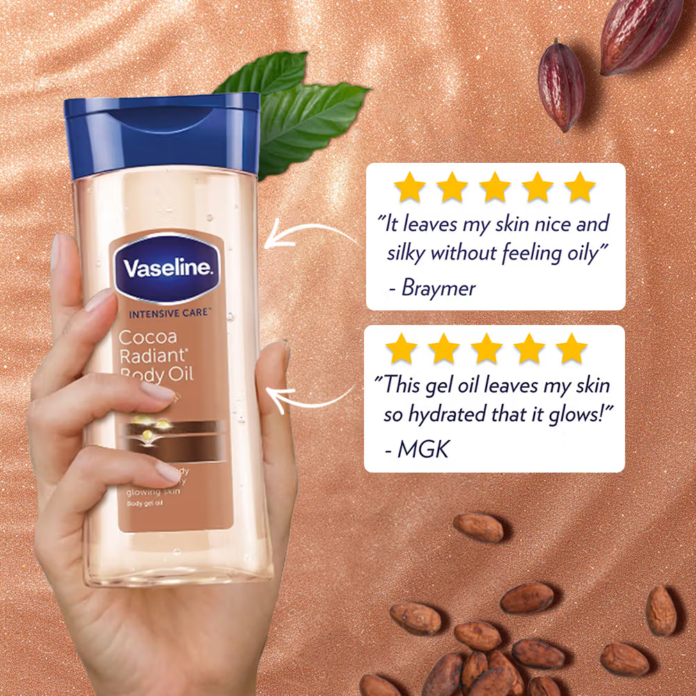 Vaseline Intensive Care Cocoa Radiant Body Oil