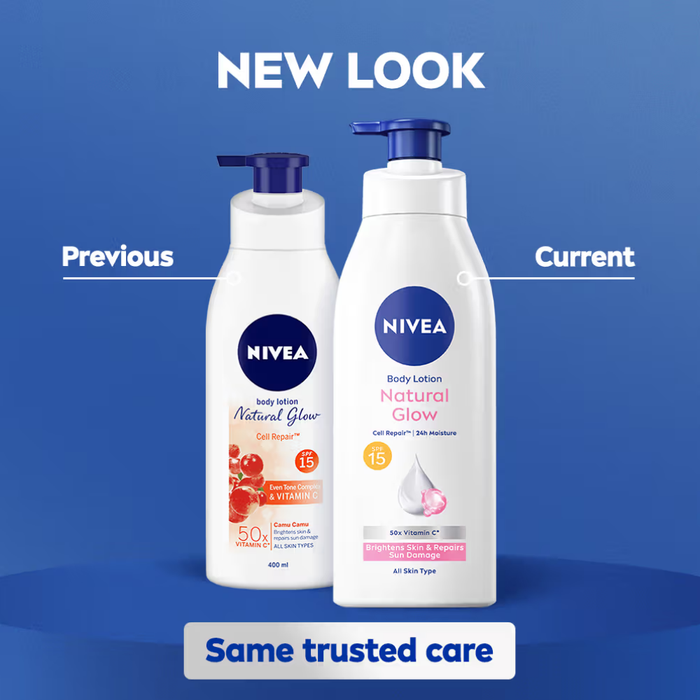 NIVEA Natural Glow Body Lotion