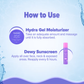 Aqualogica Skin Illuminate Duo With Illuminate Sunscreen And Hydra Gel Moisturizer